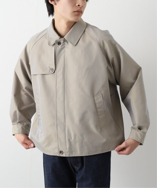 417 EDIFICE(フォーワンセブンエディフィス)の「ショートトレンチブルゾン(ジャケット/アウター・ベージュ/(027)/M/在庫あり/L)」の2枚目の写真
