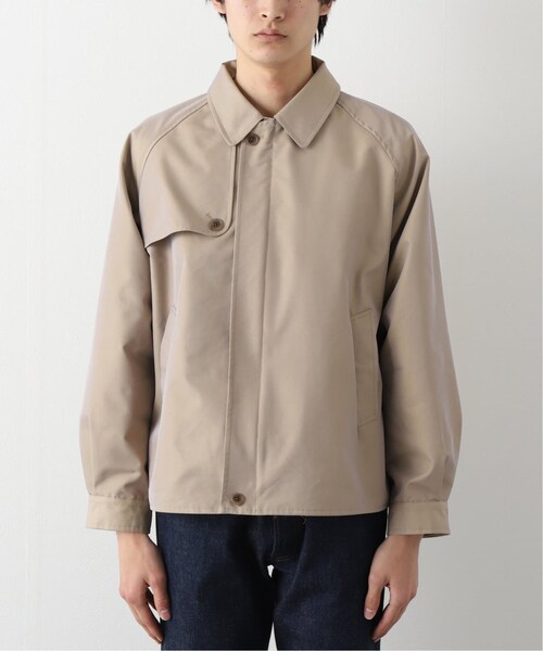 417 EDIFICE(フォーワンセブンエディフィス)の「ショートトレンチブルゾン(ジャケット/アウター・ベージュ/(027)/M/在庫あり/L)」の4枚目の写真