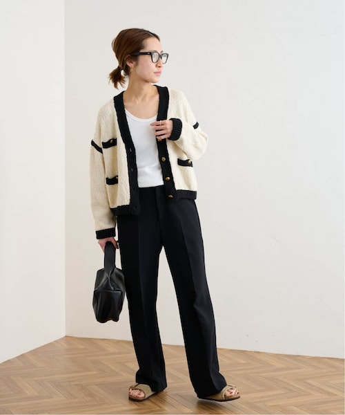 FRAMeWORK（フレームワーク）の「≪予約≫クロップドニットジャケット