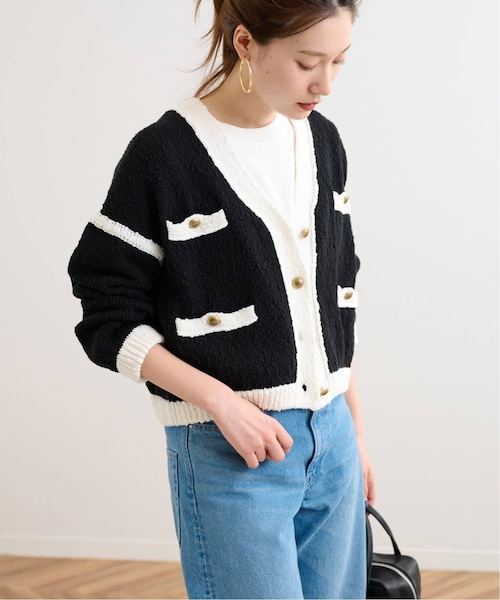 FRAMeWORK（フレームワーク）の「≪予約≫クロップドニット