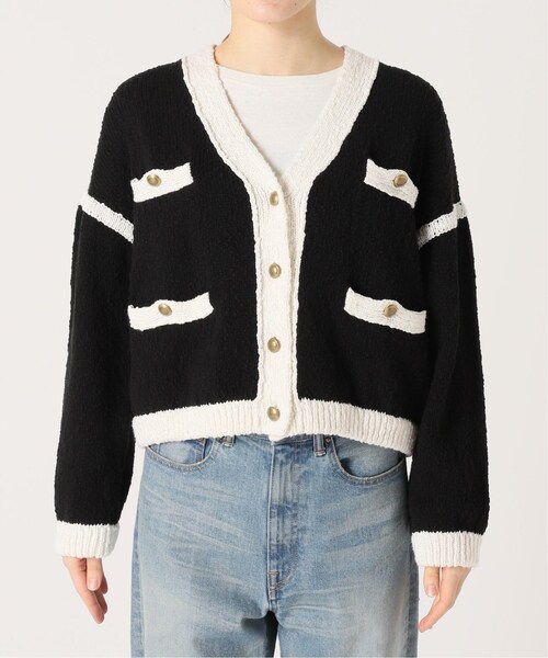 FRAMeWORK（フレームワーク）の「≪予約≫クロップドニットジャケット