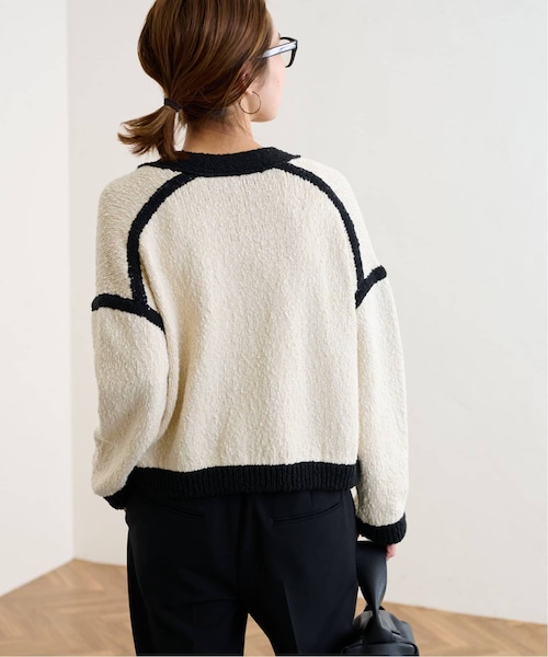 FRAMeWORK（フレームワーク）の「≪予約≫クロップドニットジャケット