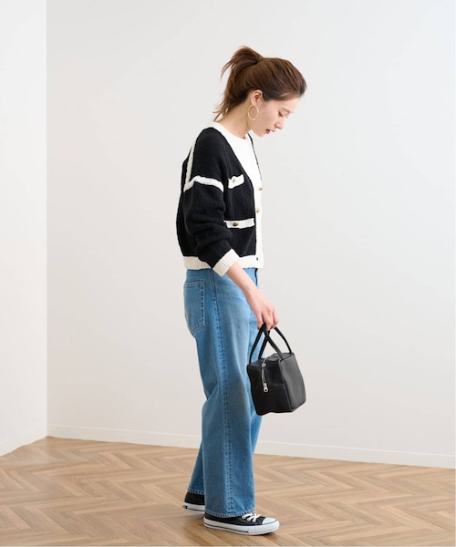 FRAMeWORK（フレームワーク）の「≪予約≫クロップドニットジャケット