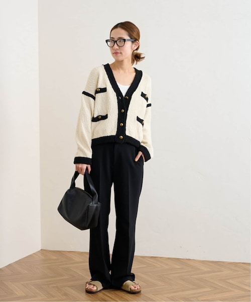 FRAMeWORK（フレームワーク）の「≪予約≫クロップドニットジャケット