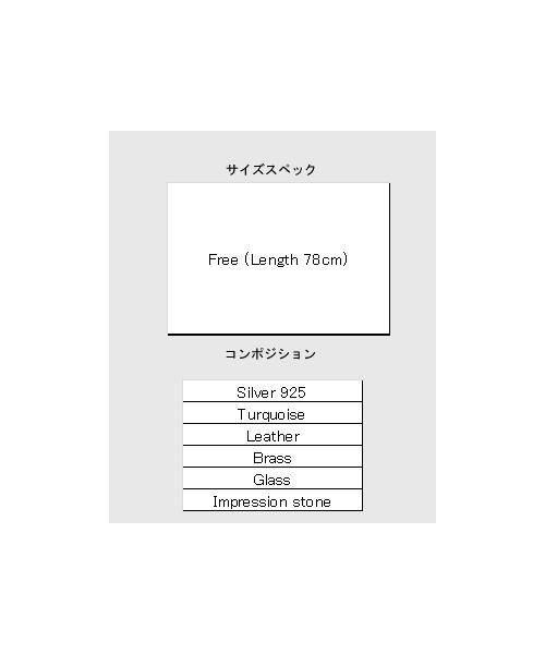 glamb（グラム）の「Celuta necklace（アクセサリー・メンズ・Silver・Free）」の4枚目の写真