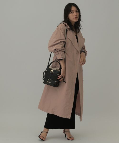 Chaos(カオス)の「バンドルアウターコート(ジャケット/アウター・レディース・ブラック09/カフェラテ54・FREE)」の9枚目の写真