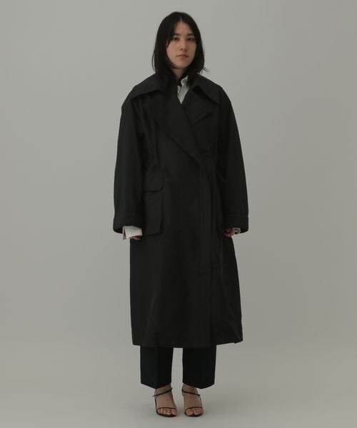 Chaos(カオス)の「バンドルアウターコート(ジャケット/アウター・レディース・ブラック09/カフェラテ54・FREE)」の11枚目の写真