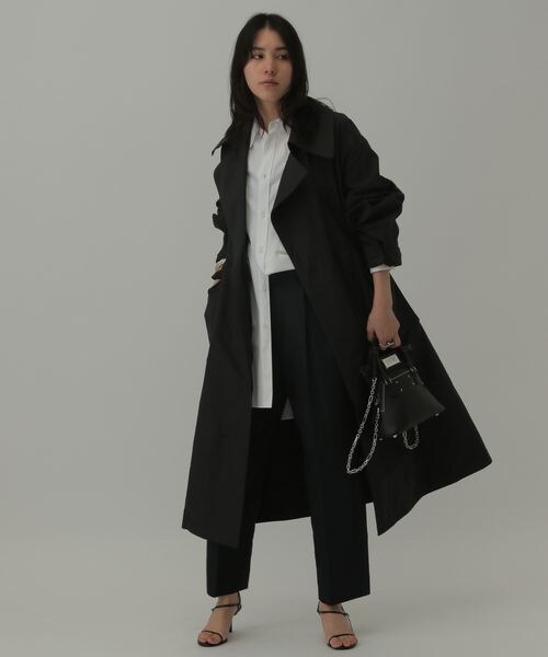 Chaos(カオス)の「バンドルアウターコート(ジャケット/アウター・レディース・ブラック09/カフェラテ54・FREE)」の4枚目の写真