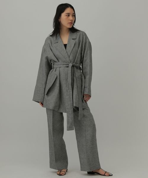 Chaos（カオス）の「シャ－クリ－ジャケット（ジャケット/アウター・レディース・グレーミックス・FREE）」の4枚目の写真