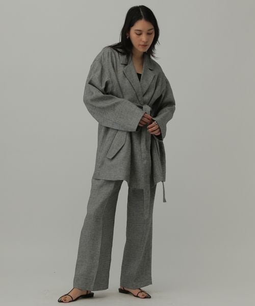 Chaos（カオス）の「シャ－クリ－ジャケット（ジャケット/アウター・レディース・グレーミックス・FREE）」の3枚目の写真