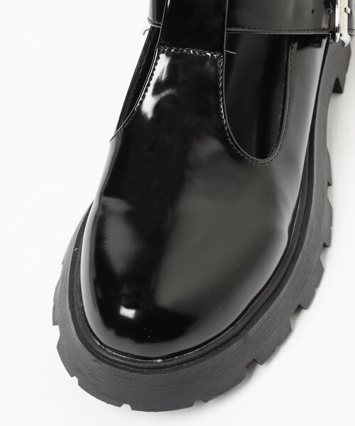 Heather(ヘザー)の「Tストラップボリュームソールシューズ(シューズ・ブラック 09・M(~23.5)/L(~24.5))」の13枚目の写真