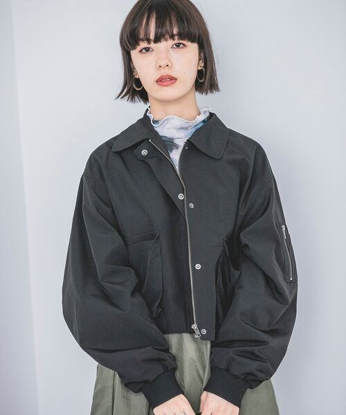 JEANASIS（ジーナシス）の「ポケットショートブルゾン（）」 - WEAR
