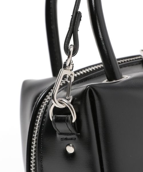 LAKOLE（ラコレ）の「2WAYスクエアミニボストンバッグ（バッグ・ブラック(19)/アイボリー(52)/ブルー(80)・F）」の13枚目の写真