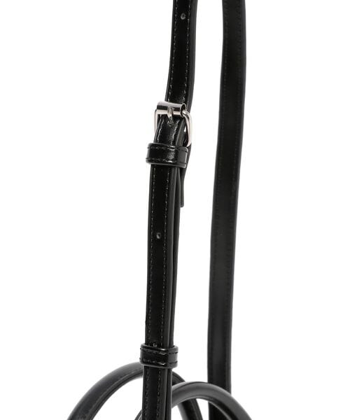 LAKOLE（ラコレ）の「2WAYスクエアミニボストンバッグ（バッグ・ブラック(19)/アイボリー(52)/ブルー(80)・F）」の12枚目の写真