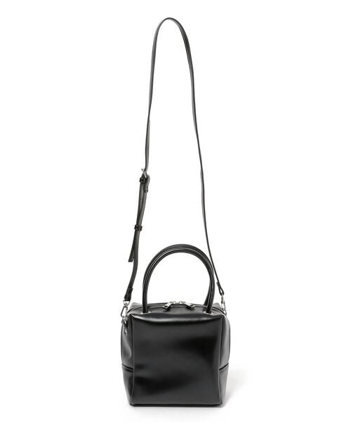 LAKOLE（ラコレ）の「2WAYスクエアミニボストンバッグ（バッグ・ブラック(19)/アイボリー(52)/ブルー(80)・F）」の11枚目の写真