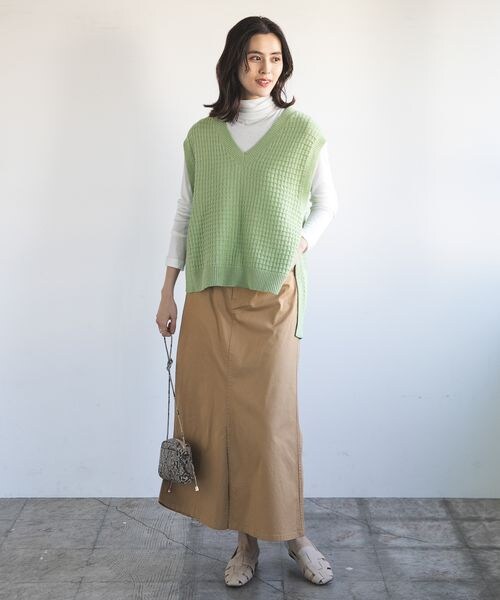 LEPSIM（レプシィム）の「スクエアミニショルダーバッグ（バッグ・アイボリー08/ブラック09/パイソン10・ONE SIZE）」の7枚目の写真