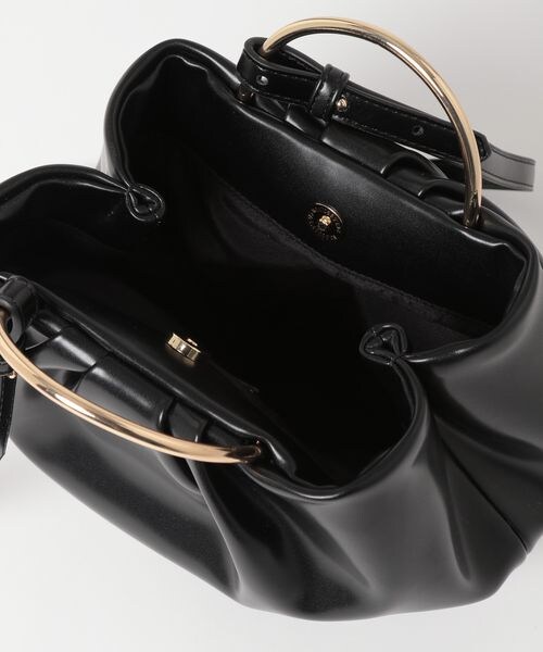 LEPSIM（レプシィム）の「メタルハンドル2WAYバッグ（バッグ・アイボリー08/ブラック09・ONE SIZE）」の19枚目の写真