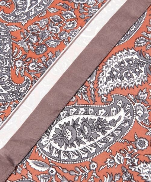 LEPSIM(レプシィム)の「アソート柄スカーフ(ファッション雑貨・レディース・ブラック09/グレージュ51/グリーン75・ONE SIZE)」の15枚目の写真