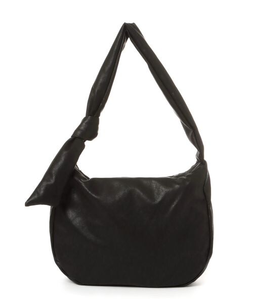 LEPSIM(レプシィム)の「フェイクレザーソフトBIGショルダー(バッグ・アイボリー08/ブラック09/グレージュ51・ONE SIZE)」の1枚目の写真