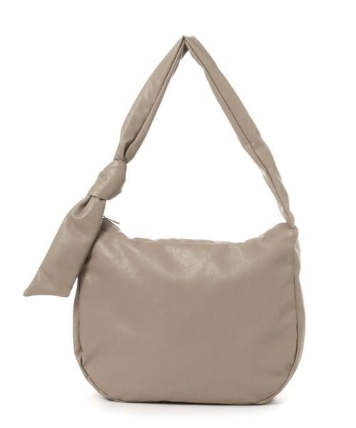 LEPSIM(レプシィム)の「フェイクレザーソフトBIGショルダー(バッグ・アイボリー08/ブラック09/グレージュ51・ONE SIZE)」の7枚目の写真