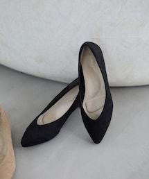 LEPSIM | フェイクスウェードクッションヒールパンプス(シューズ)