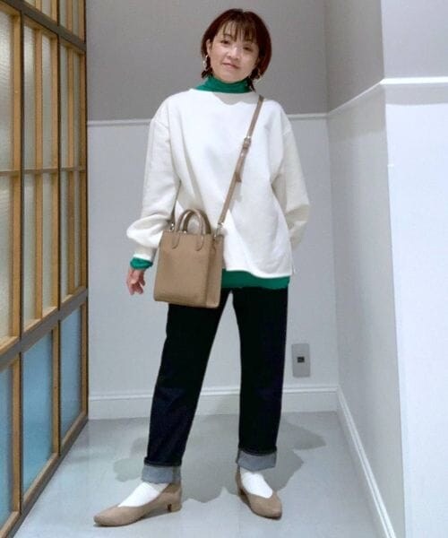 LEPSIM（レプシィム）の「フェイクスウェードクッションヒールパンプス（シューズ・レディース・ブラック09/グレージュ53・M(23-23.5)/L(24-24.5)）」の16枚目の写真