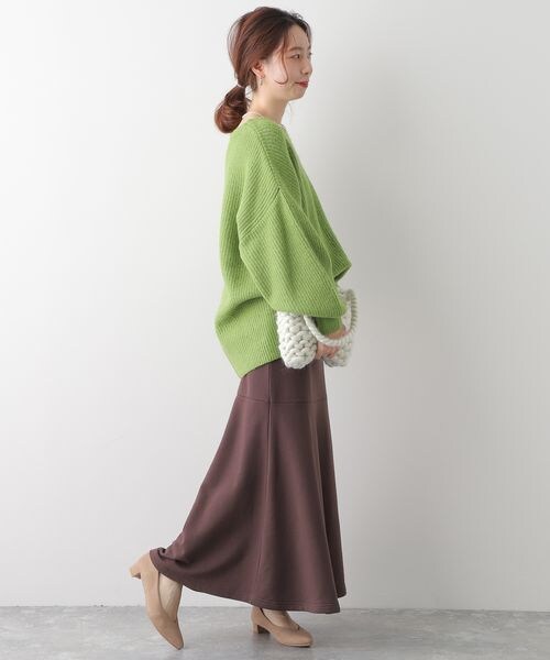 LEPSIM（レプシィム）の「フェイクスウェードクッションヒールパンプス（シューズ・レディース・ブラック09/グレージュ53・M(23-23.5)/L(24-24.5)）」の20枚目の写真