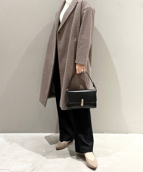 LEPSIM（レプシィム）の「フェイクスウェードクッションヒールパンプス（シューズ・レディース・ブラック09/グレージュ53・M(23-23.5)/L(24-24.5)）」の15枚目の写真