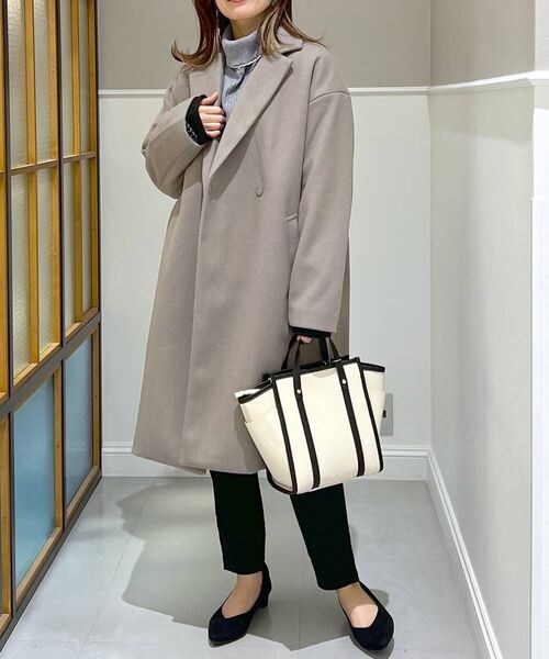 LEPSIM（レプシィム）の「フェイクスウェードクッションヒールパンプス（シューズ・レディース・ブラック09/グレージュ53・M(23-23.5)/L(24-24.5)）」の11枚目の写真