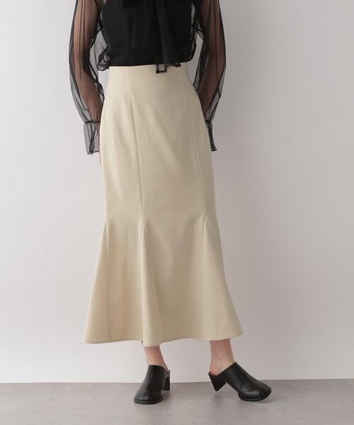 LOWRYS FARM（ローリーズファーム）の「スタイルＵＰ／マーメイドスカート（スカート・レディース・アイボリー08/ブラック09/ベージュ52・S/M/L）」の6枚目の写真