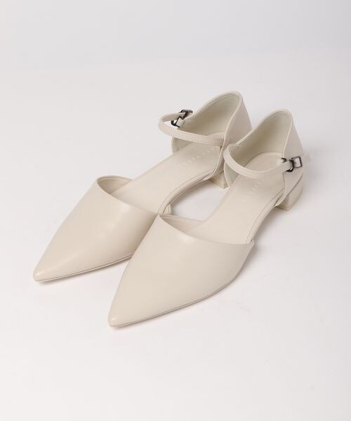 LOWRYS FARM(ローリーズファーム)の「セパレートパンプス(シューズ・アイボリー08/ブラック09・M(23-23.5)/L(24-24.5))」の8枚目の写真