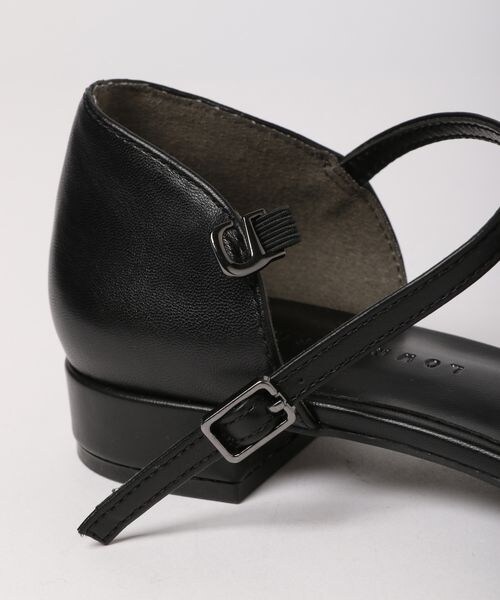 LOWRYS FARM(ローリーズファーム)の「セパレートパンプス(シューズ・アイボリー08/ブラック09・M(23-23.5)/L(24-24.5))」の4枚目の写真