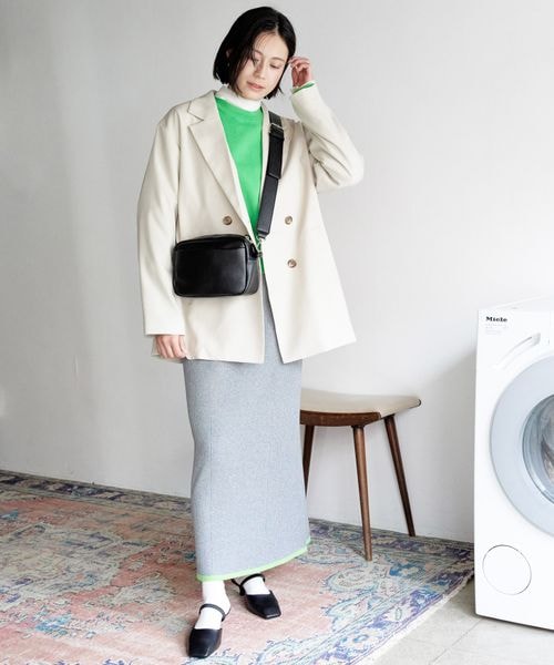 LOWRYS FARM（ローリーズファーム）の「ヤワラカルイショルダーＢＡＧ（バッグ・アイボリー08/ブラック09/シルバー12・フリー）」の9枚目の写真