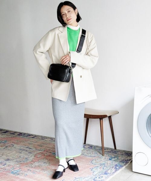 LOWRYS FARM（ローリーズファーム）の「ヤワラカルイショルダーＢＡＧ（バッグ・アイボリー08/ブラック09/シルバー12・フリー）」の8枚目の写真