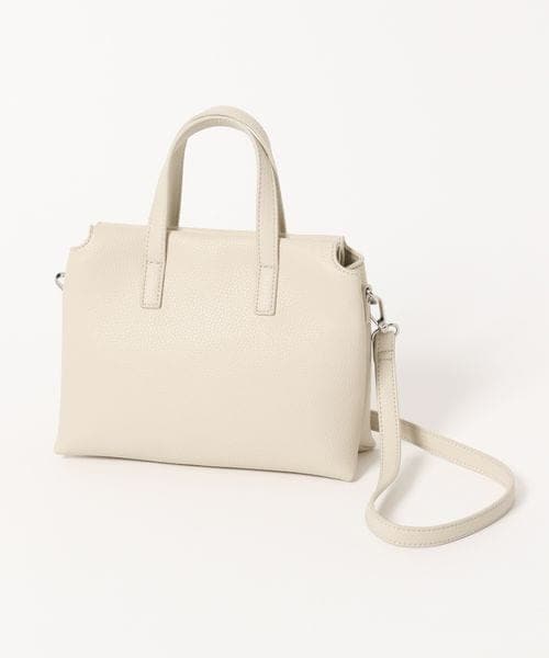 LOWRYS FARM(ローリーズファーム)の「3ROOM2WAYBAG(バッグ・アイボリー08/ブラック09/イエロー62・フリー)」の3枚目の写真