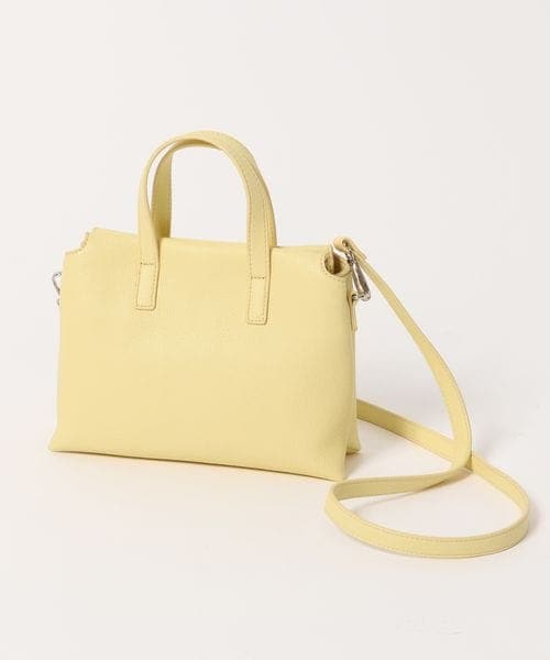 LOWRYS FARM(ローリーズファーム)の「3ROOM2WAYBAG(バッグ・アイボリー08/ブラック09/イエロー62・フリー)」の6枚目の写真