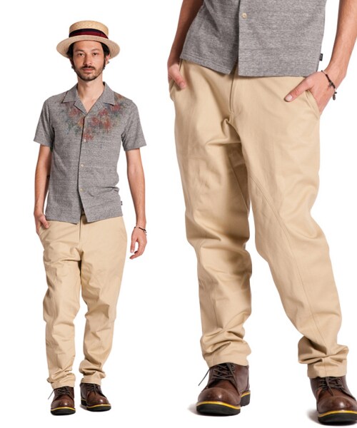 glamb（グラム）の「Joseph chino pants（パンツ・メンズ・Beige/Black・Size1/Size2/Size3/Size4）」の6枚目の写真