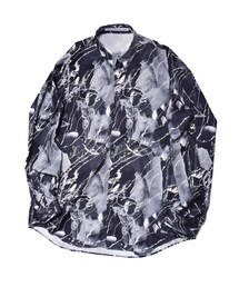 JOHN LAWRENCE SULLIVAN（ジョンローレンスサリバン）の「PRINTED COTTON OVERSIZED SHIRT（シャツ/ブラウス）」