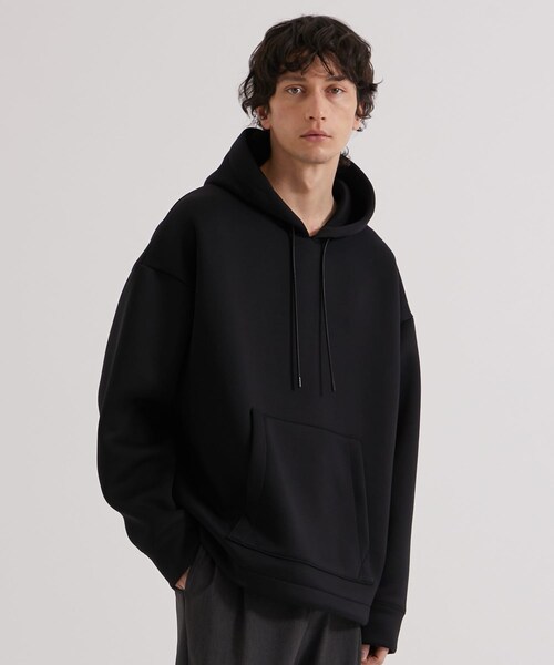 Aeroダンボールオーバーサイズパーカー