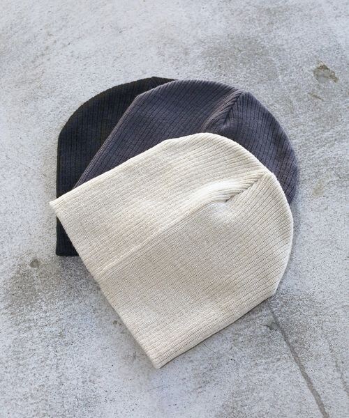 PAGEBOY（ページボーイ）の「リブアミニットボウ（帽子・レディース・ブラック09/グレー12/ベージュ55・FREE）」の2枚目の写真