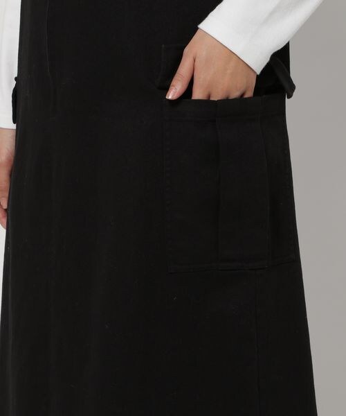 PAGEBOY（ページボーイ）の「カーゴポケットツイルジャンスカ（ワンピース/ドレス・レディース・ゼブラ08/ブラック09/【WEB限定カラー】グレージュ12/カーキ78・F）」の20枚目の写真