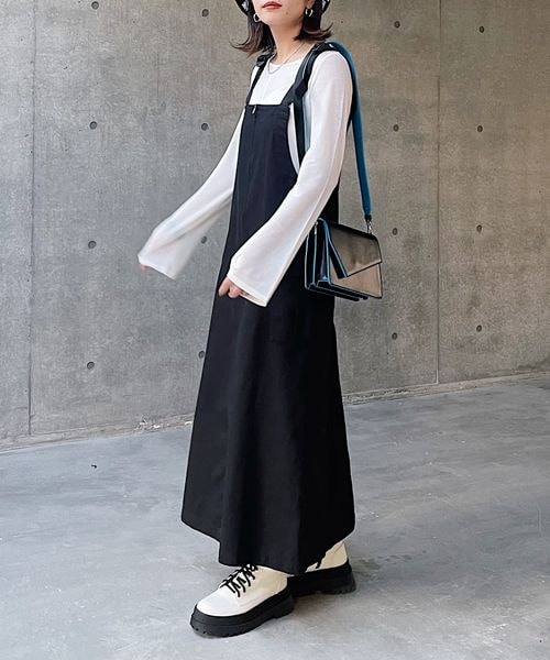 PAGEBOY（ページボーイ）の「カーゴポケットツイルジャンスカ（ワンピース/ドレス・レディース・ゼブラ08/ブラック09/【WEB限定カラー】グレージュ12/カーキ78・F）」の9枚目の写真