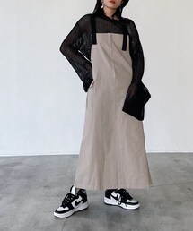 PAGEBOY | カーゴポケットツイルジャンスカ(ワンピース/ドレス)