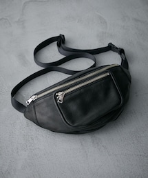 PUBLIC TOKYO | レザーウエストポーチ(ハンドバッグ)