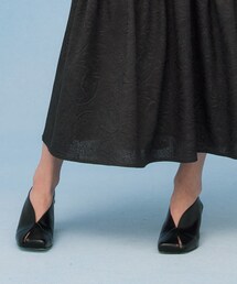 PUBLIC TOKYO | スクエアスリットパンプス(その他シューズ)