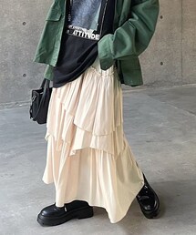PAGEBOY | フリルティアードスカート(スカート)