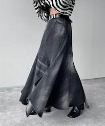 PAGEBOY | シアーブリーチデニムスカート(スカート)