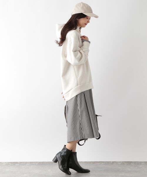 GLOBAL WORK(グローバルワーク)の「お手入れらくらくボリュームシャツワンピース(ワンピース/ドレス・レディース・ブラックストライプ09/ギンガム10/グリーンストライプ75/ブルーストライプ85・M/L)」の16枚目の写真
