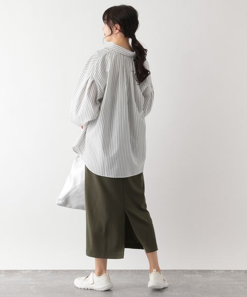 GLOBAL WORK（グローバルワーク）の「スゴラクキャミワンピース（ワンピース/ドレス・レディース・ブラック09/カーキブラウン78/ブルーグリーン87・FREE）」の20枚目の写真