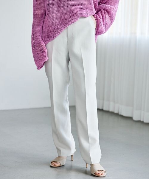 BABYLONE（バビロン）の「ツイルストレートパンツ（）」 - WEAR